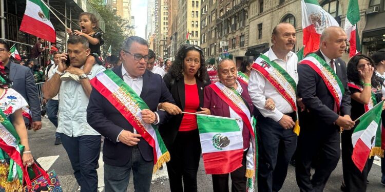 Gobierno del Estado estuvo presente en el Mexican Day Parade 2025 en Nueva York