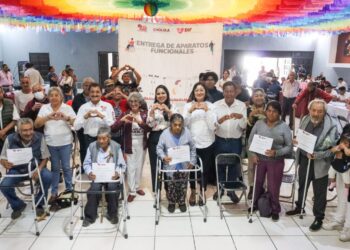 «Es la primera vez que recibimos algo de un presidente de Cholula”: beneficiario del Miércoles del Pueblo
