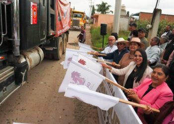 Con Tonantzin Fernández, avanza la transformación de la infraestructura en San Pedro Cholula