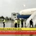 Marco Rubio llega a México; es recibido por el canciller Juan Ramón de la Fuente