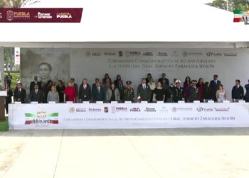 Puebla conmemora el 163 aniversario luctuoso del General Ignacio Zaragoza