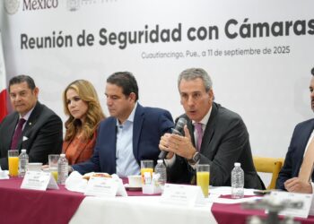 Gobierno estatal, municipal y empresarios refuerzan estrategia contra la extorsión en Puebla con trabajo coordinado