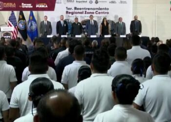 Con capacitación internacional, Puebla fortalece seguridad y combate el delito: SSP