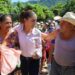 La Ceiba recibe atención prioritaria tras desastre natural, presidenta Sheinbaum atiende a damnificados