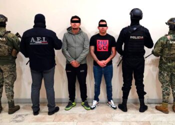Detienen SSP, SEMAR, FGE y SSC a presunto extorsionador y distribuidor de estupefacientes