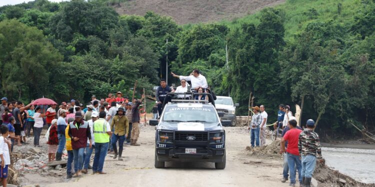 Gobierno de Puebla anuncia dragado y reforzamiento de muro para prevenir desbordamientos en zona afectada por lluvias
