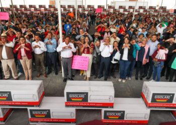 2 mil familias cholultecas beneficiadas con el programa de calentadores solares gratuitos