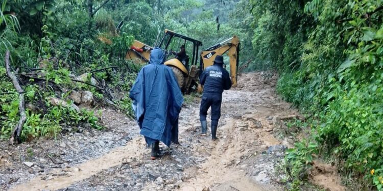 Gobierno de Puebla atiende 40 afectaciones por lluvias en  96 municipios