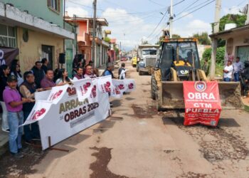 «No sólo pavimentamos calles, dignificamos la vida de las y los cholultecas»: Tonantzin Fernández