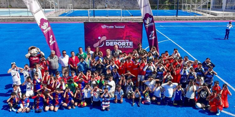 Impulsan el deporte infantil con Torneo Interprimarias en Juntas Auxiliares de Puebla
