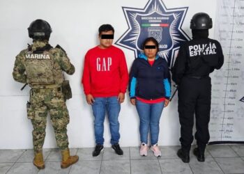 Detienen a presuntos integrantes de banda dedicada al robo con violencia mediante falsas ventas en redes sociales