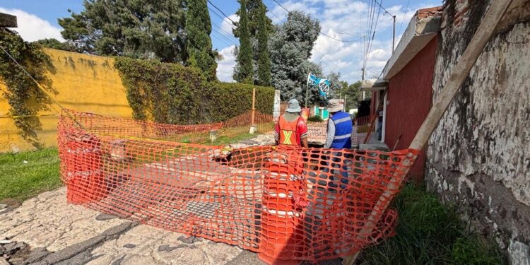 Intensifica Gobierno de la Ciudad atención a afectaciones en la infraestructura vial