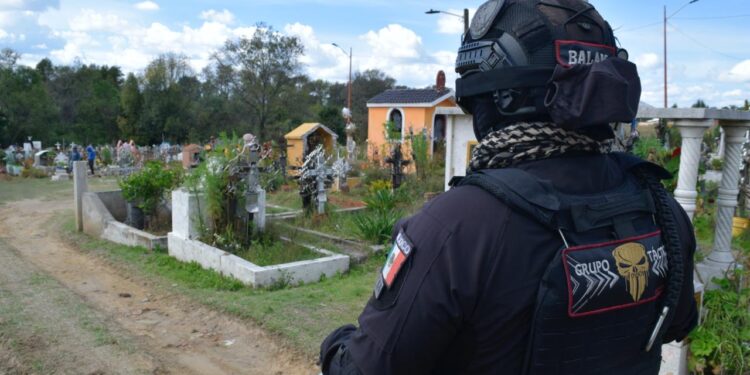 Gobierno de San Pedro Cholula implementa operativo conjunto por Día de Muertos