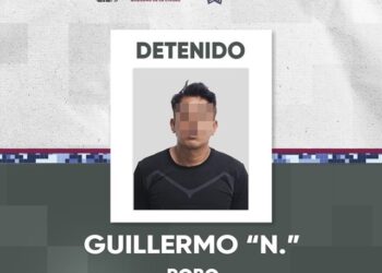 Policía de Puebla captura a presunto ladrón durante operativo en la zona sur