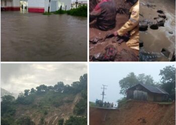 Emergencia en la Sierra Norte de Puebla: lluvias dejan severos daños y hospitales colapsados