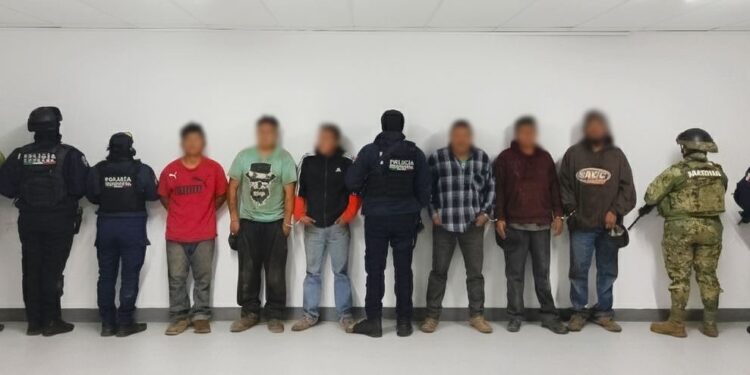 Desarticulan fuerzas de seguridad a grupo presuntamente dedicado al desmantelamiento de vehículos robados