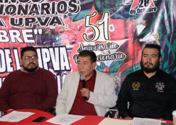UPVA 28 de Octubre convoca movilización masiva en Puebla para exigir justicia por compañeros asesinados