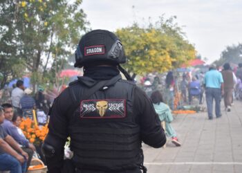 Saldo blanco en San Pedro Cholula durante las festividades del Día de Muertos