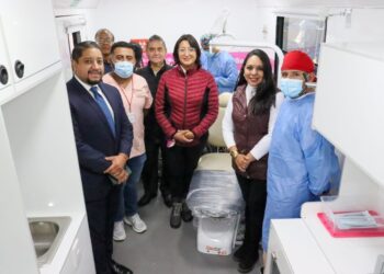 La Caravana de la Mujer ofrece servicios gratuitos de salud a las y los cholultecas