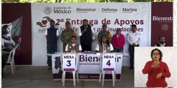 Gobernador Alejandro Armenta informa sobre avances del programa “Emergencia Social o Natural” desde Pantepec