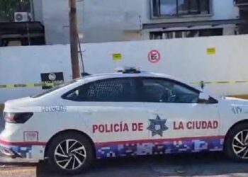 Cuentahabiente baleado y despojado de 200 mil pesos en sucursal BBVA de la colonia La Paz,