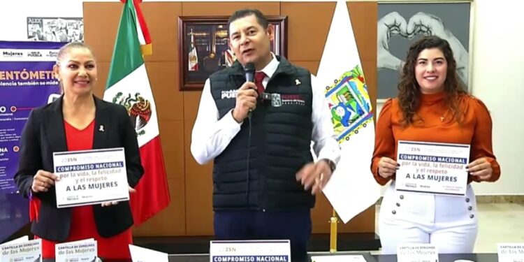 Armenta agradece a Sheinbaum y refuerza compromiso con mujeres poblanas