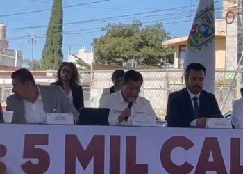 Rehabilitación del Camino al Batán en Puebla alcanza 90% de avance
