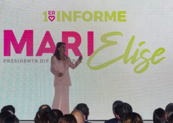 MariElise Budib rinde su primer informe al frente del DIF Municipal: inclusión, salud mental y alimentación, los ejes centrales