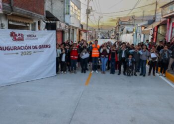 Tonantzin Fernández fortalece la movilidad con la inauguración de vialidades en San Pedro Cholula