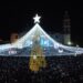 Tonantzin Fernández enciende la Navidad en San Pedro Cholula