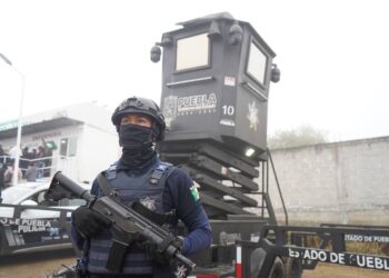 En Puebla la paz se construye con tecnología e inteligencia: SSP