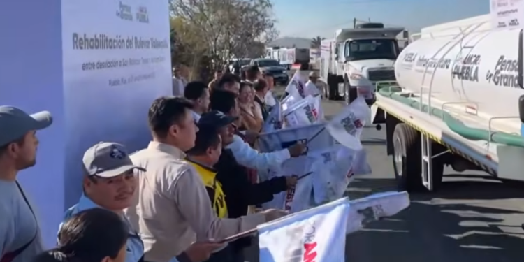 Inician obras de rehabilitación en el bulevar Valsequillo