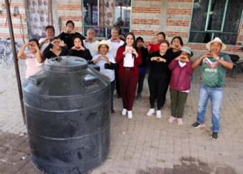 Tonantzin Fernández continúa llevando bienestar a cada rincón de San Pedro Cholula
