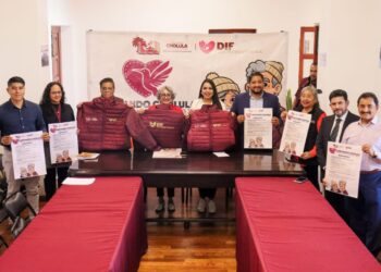 Tonantzin Fernández Refuerza la Atención a Personas Vulnerables con “Abrigando Cholula”