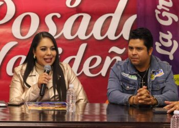 Tonantzin Fernández presentó la Mega Posada Navideña de San Pedro Cholula