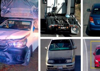 Recuperan vehículos robados tras seguimiento por cámaras en Puebla