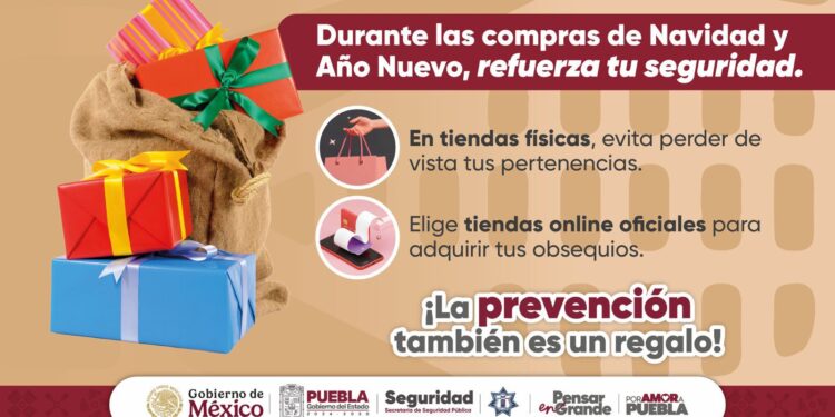 Emite SSP recomendaciones para compras seguras en vísperas de Navidad y Año Nuevo