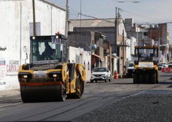 Puebla avanza en rehabilitación histórica de vialidades urbanas