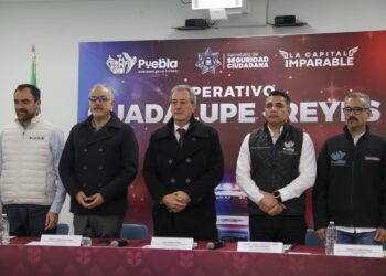 Activarán Operativo Interinstitucional Guadalupe–Reyes 2025 en Puebla con más de 500 elementos