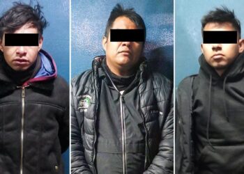 Detienen fuerzas de seguridad a tres masculinos en posesión de armas largas