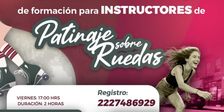 Impulsa Gobierno de la ciudad curso para instructoras e instructores de patinaje sobre ruedas
