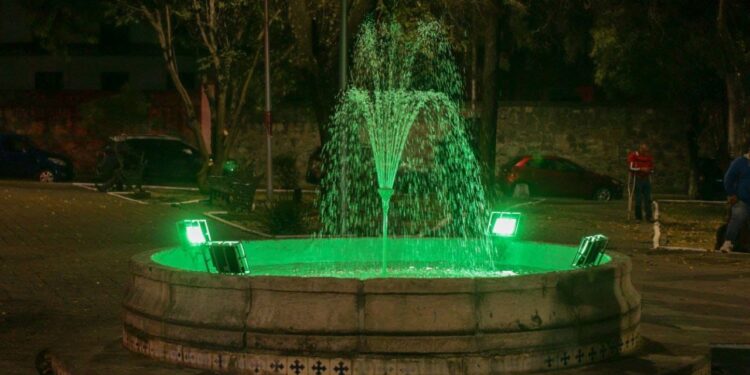 Interviene Gobierno de la ciudad en  69 fuentes en la capital