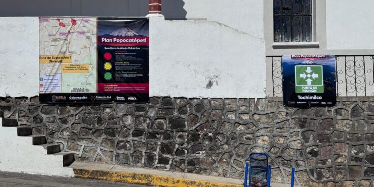 Refuerza Gobierno Estatal acciones preventivas ante actividad del volcán Popocatépetl