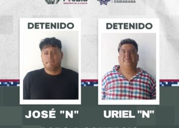 SSC detuvo a dos  multiasaltantes de tiendas de conveniencia