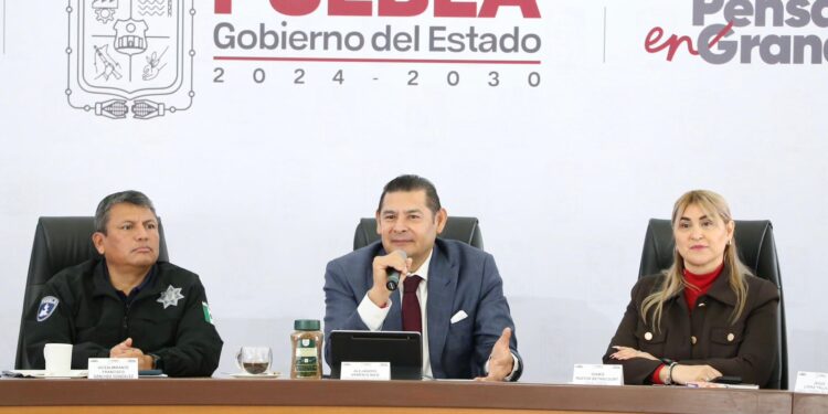 Puebla continúa a la baja en  14 delitos de impacto social