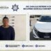 SSC Cholula detiene a conductor y recupera vehículo con reporte de robo