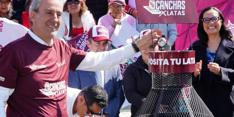 Arranca Pepe Chedraui la campaña Canchas x Latas en la Rivera Anaya