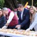 En un ambiente de paz, celebran gobierno estatal y municipal récord guinness de rosca monumental