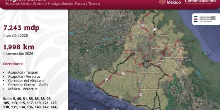 Gobierno federal invertirá 50 mil mdp en conservación de carreteras; Puebla entre los estados beneficiados