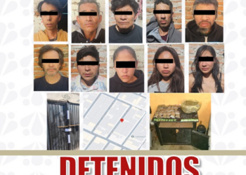 Desmantelan célula delictiva en el sur de la ciudad de Puebla